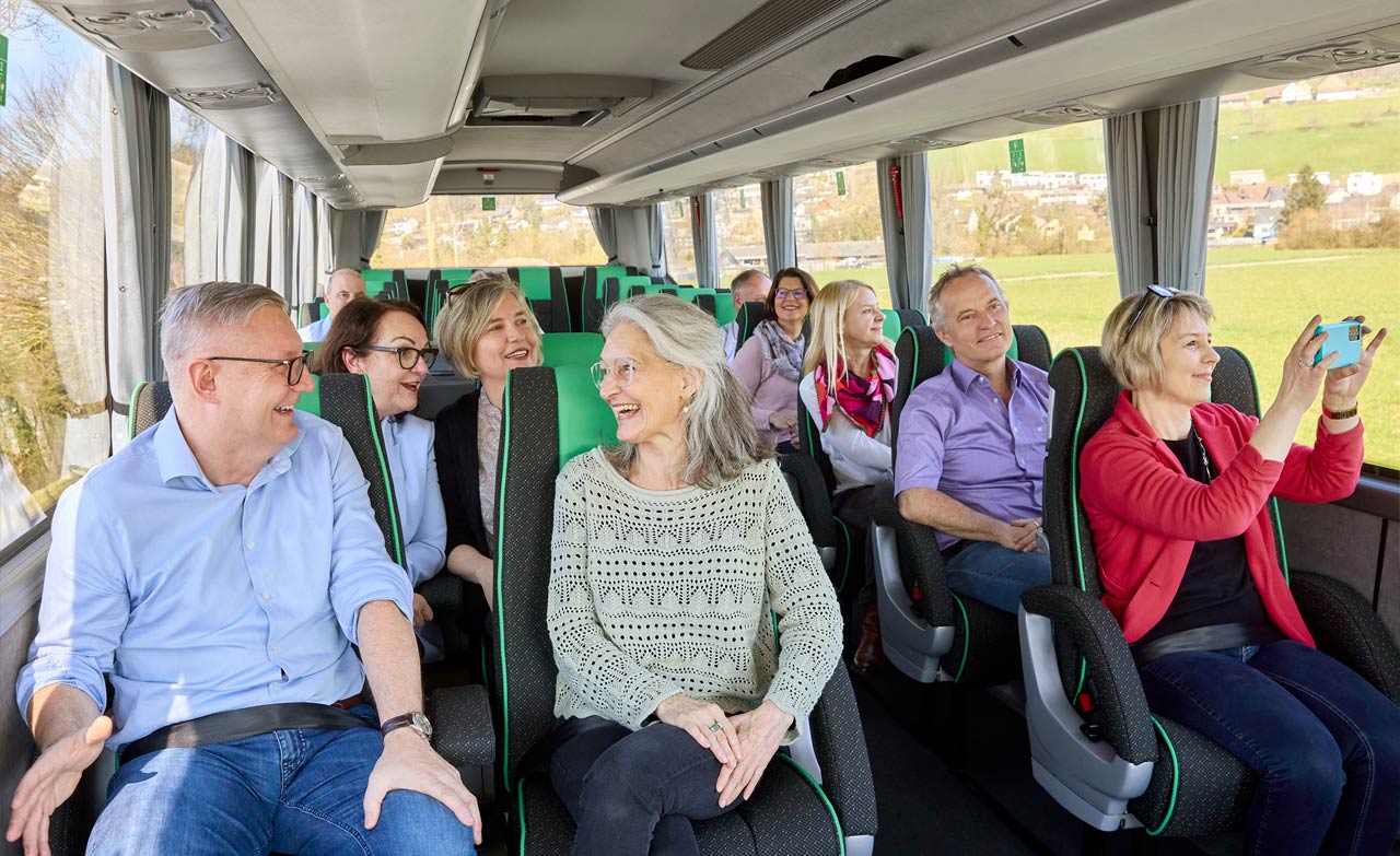 Königsklasse Luxusbus Innen